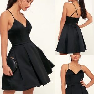 Lulus Black Be With You Formal Dress
